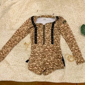 Army girl, Halloween costume!